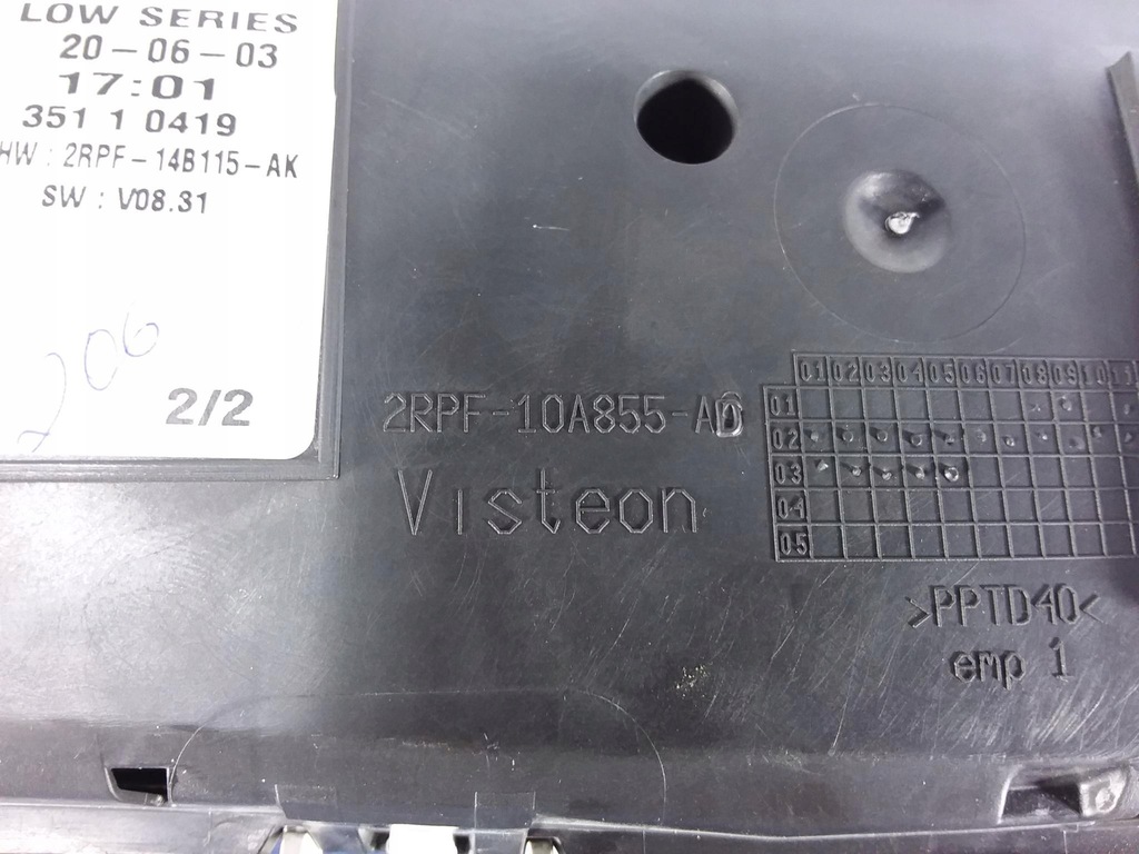 фото №4, Renault megane ii 1.9dci лічильник 8200306538a