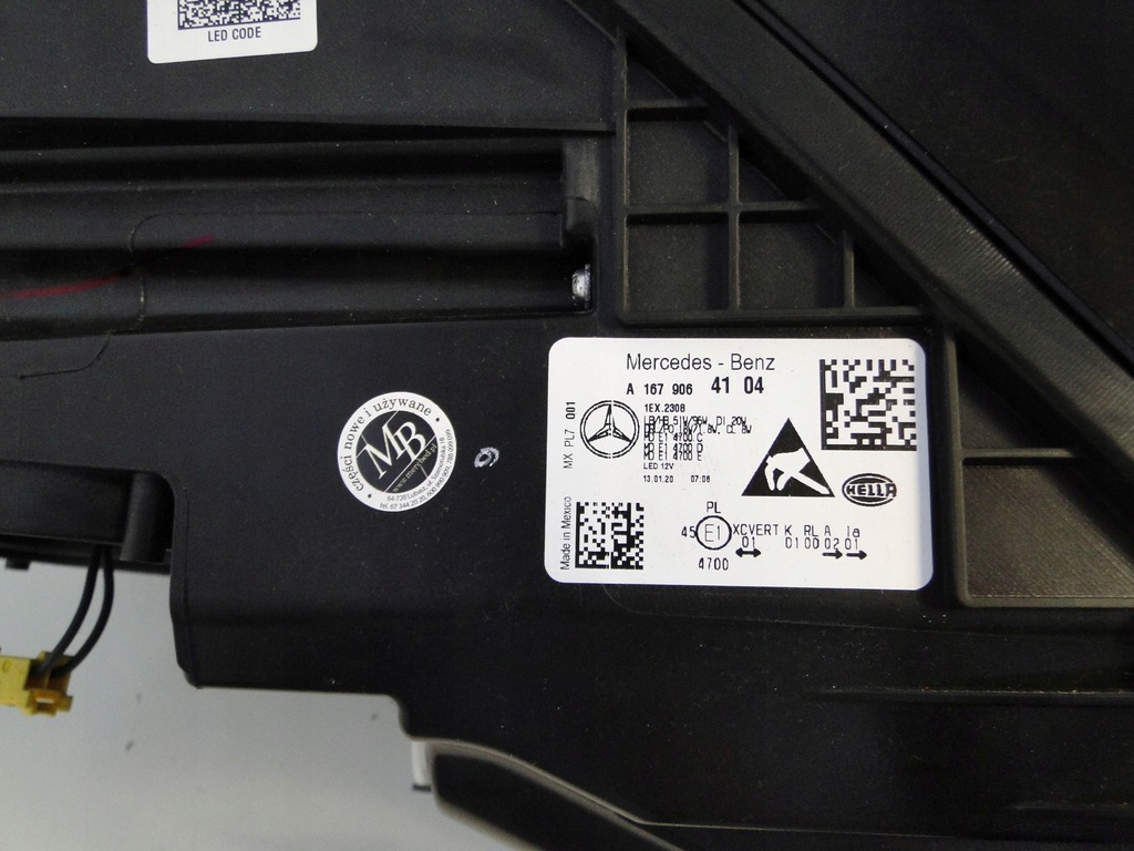 фото №13, Mercedes gle c167 167 coupe лампа левая multibeam led фара левый