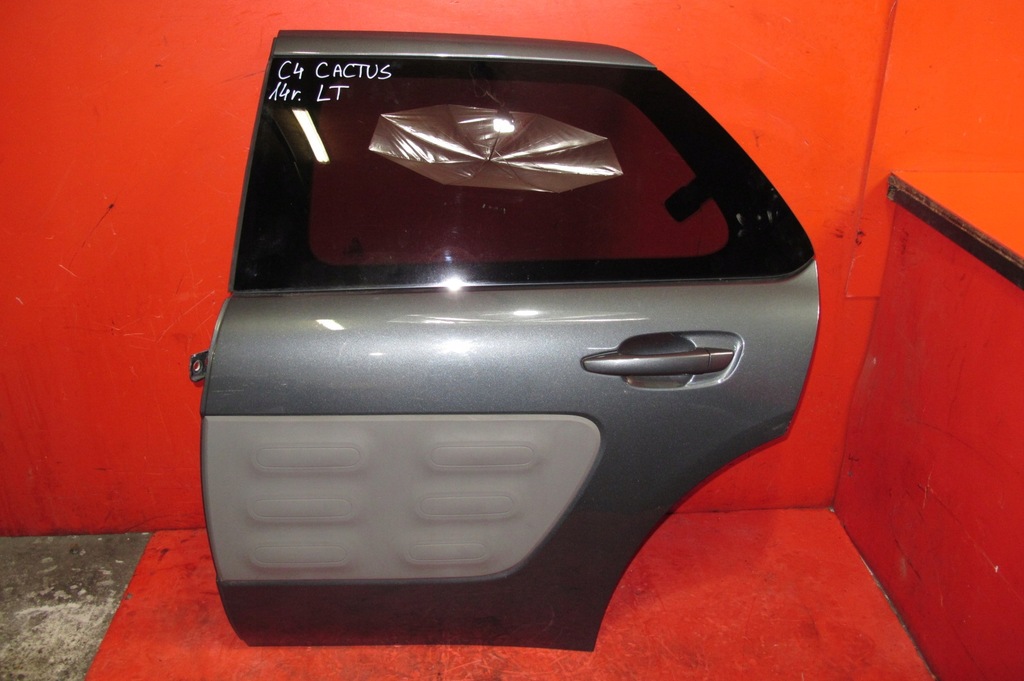 фото №1, Citroen c4 cactus kaktus 14-17 скло + двері задня ліва ktpd