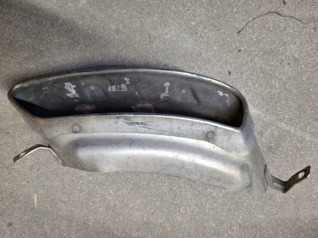 фото №5, Audi a8 d4 lift хром выхлоп наконечник правая бампер задняя оригинал 4h0253826k