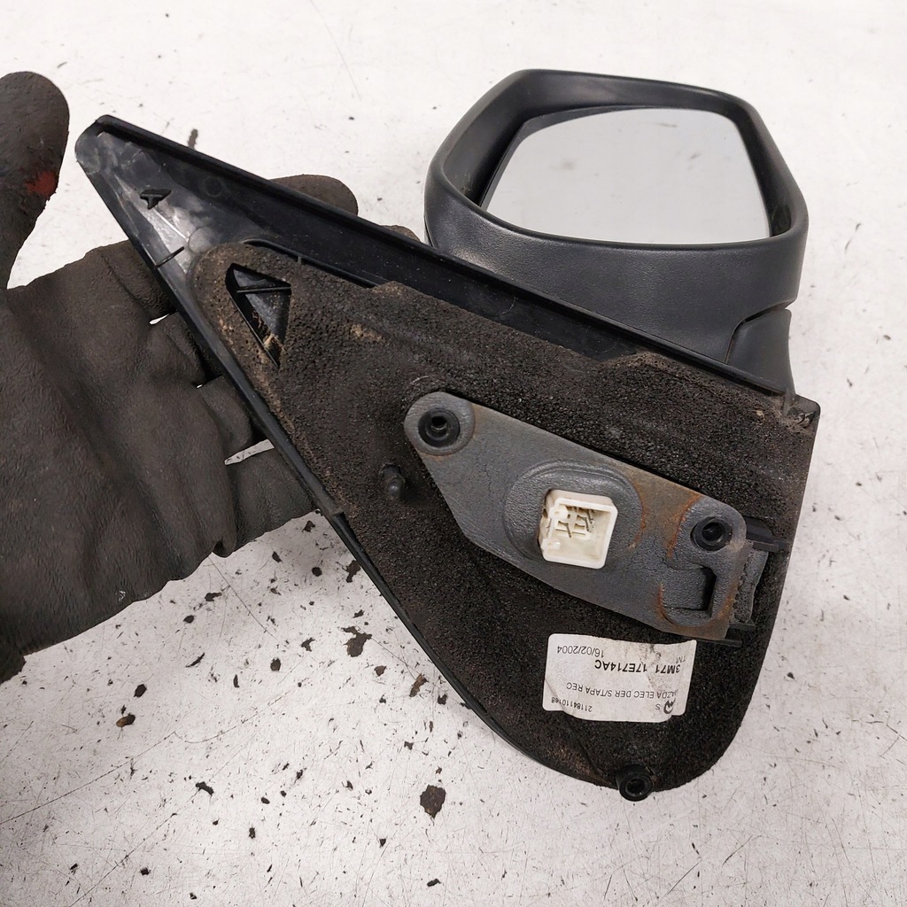 фото №6, Mazda 2 ii dy дзеркало праве електричний 5pin чорні 3m7117e714ac