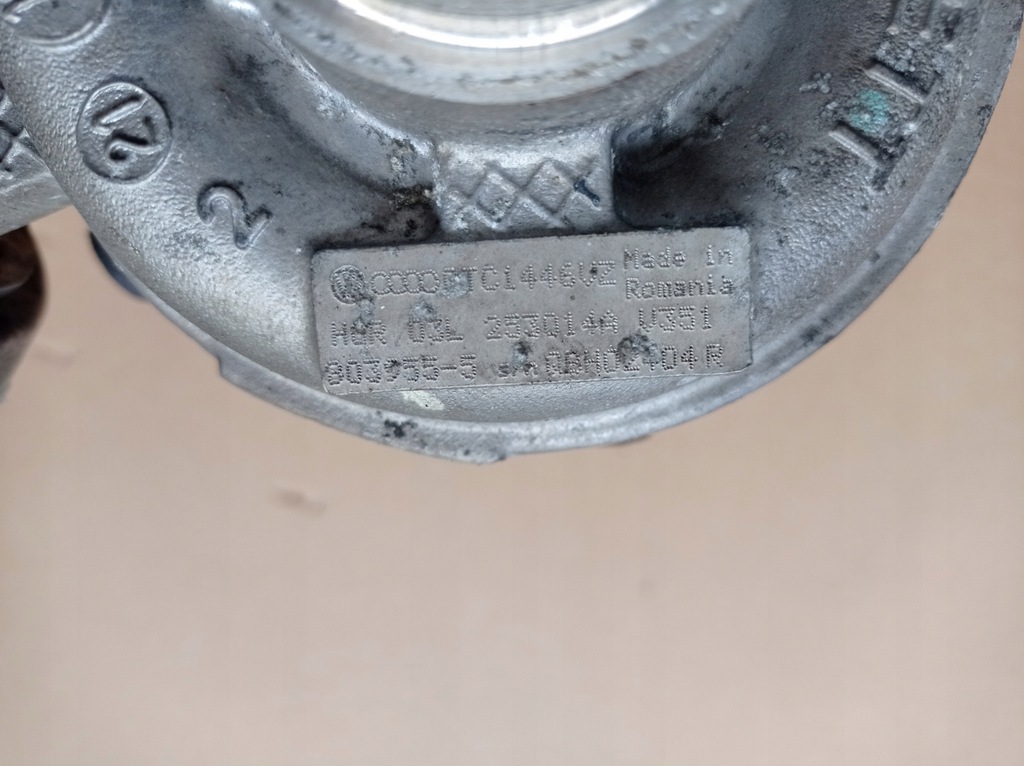 фото №6, Vw crafter 2.0 tdi 140 km турбіна турбонагнітач 03l253014a