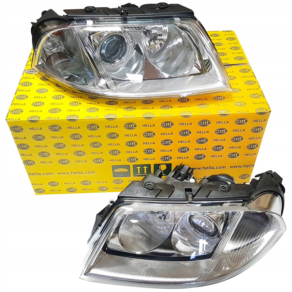 фото №1, Hella фары левый правый kpl vw passat b5 fl