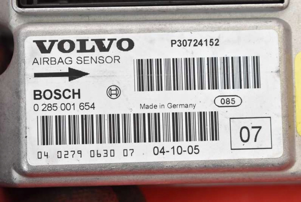 фото №8, Модуль датчик подушка безпеки подушок p30724152 volvo xc90 1 i 02-06