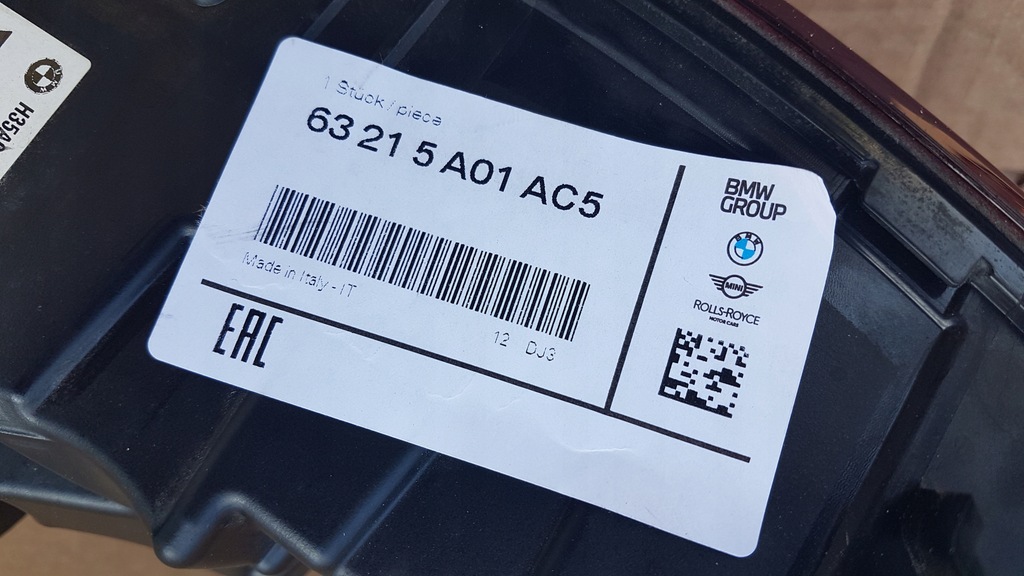 фото №12, Лампа задня ліва bmw 5 g60 led 23-