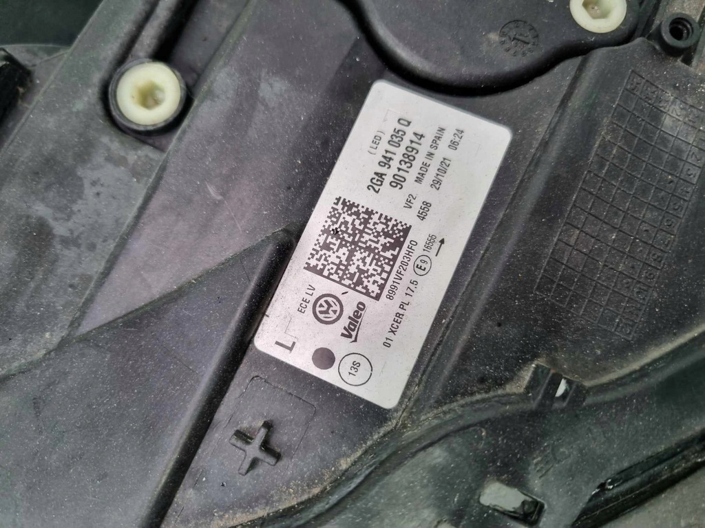 фото №9, Vw t-roc перед лампа лампы led перед 90134508 2ga941035q ксенон