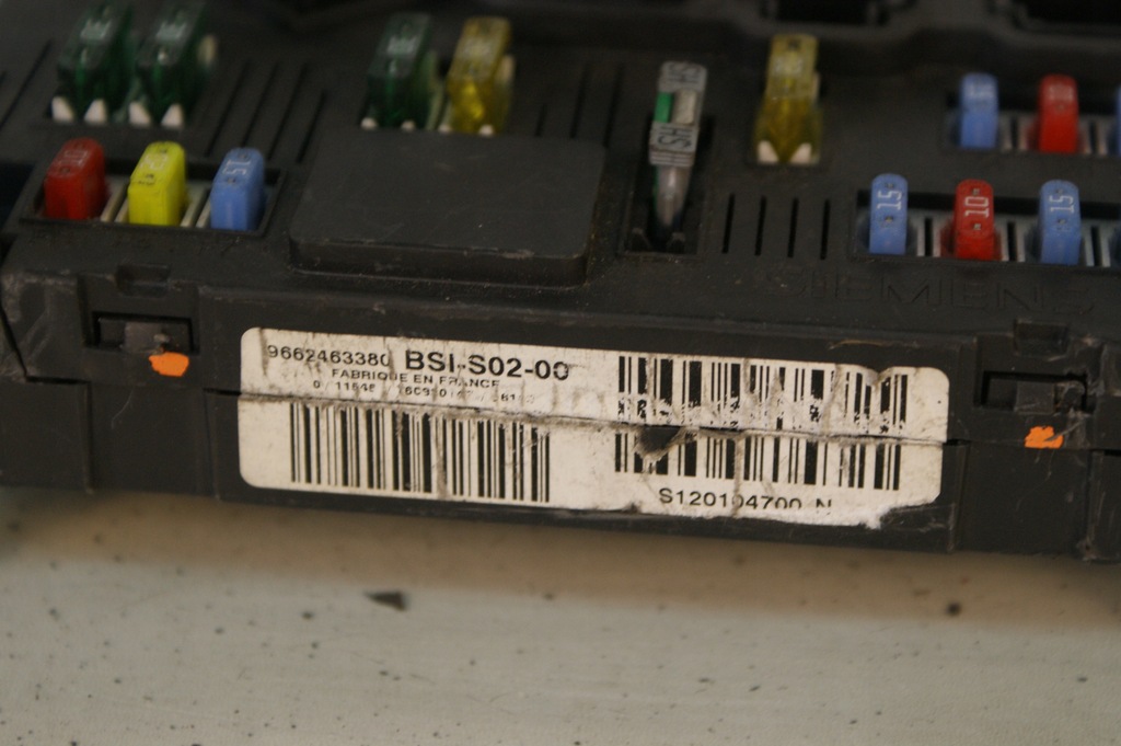 фото №10, Модуль bsi коробка предохранителей peugeot 407