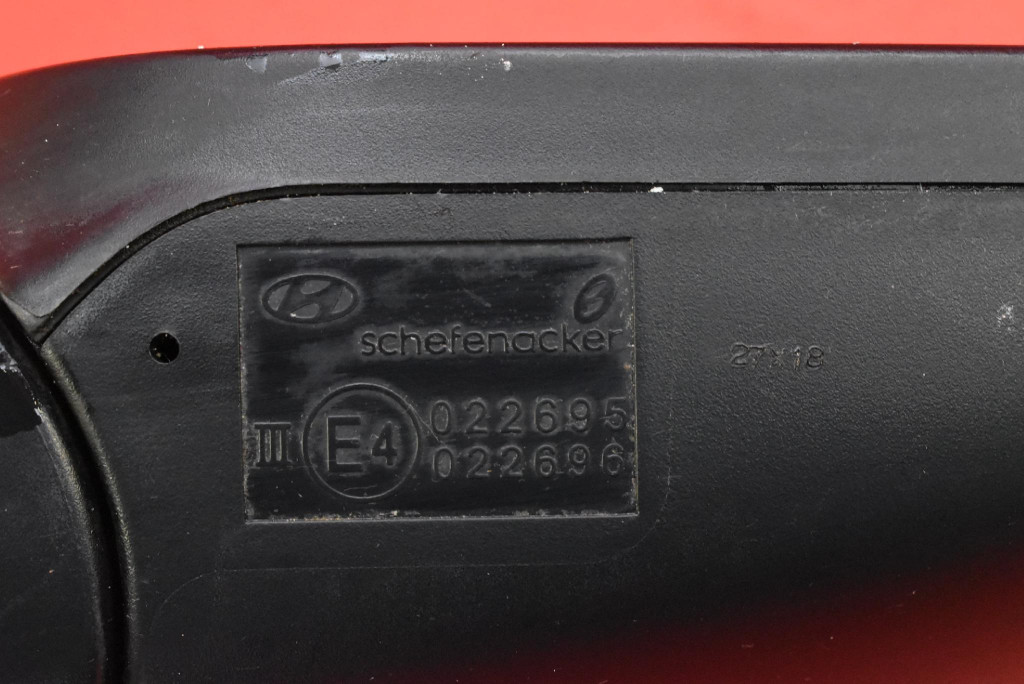фото №7, Дзеркало механічний чорні eu 022695 hyundai i30 1 i fd 07-10