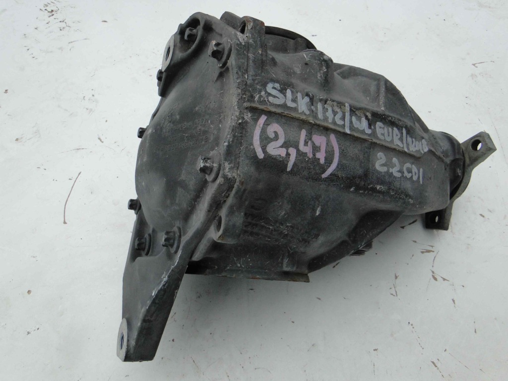 фото №4, Mercedes slk r172 172 мост задний дифференциал 2,47