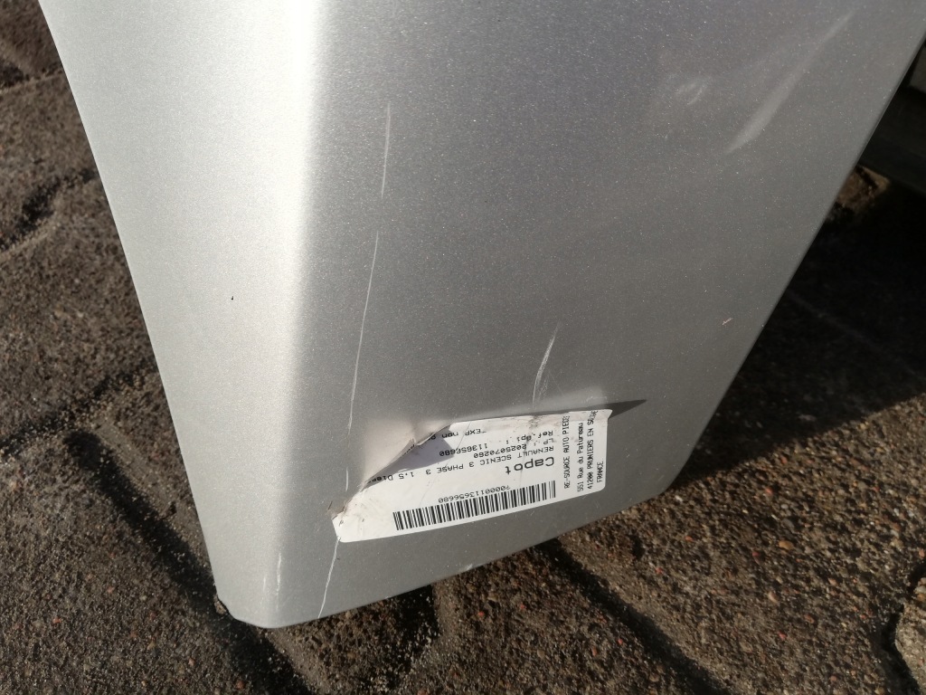 фото №3, Капот крышка двигателя renault scenic iii lift 13-16