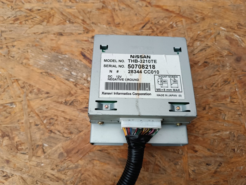 фото №8, Модуль блок управления навигации nissan murano z50 28344cc010