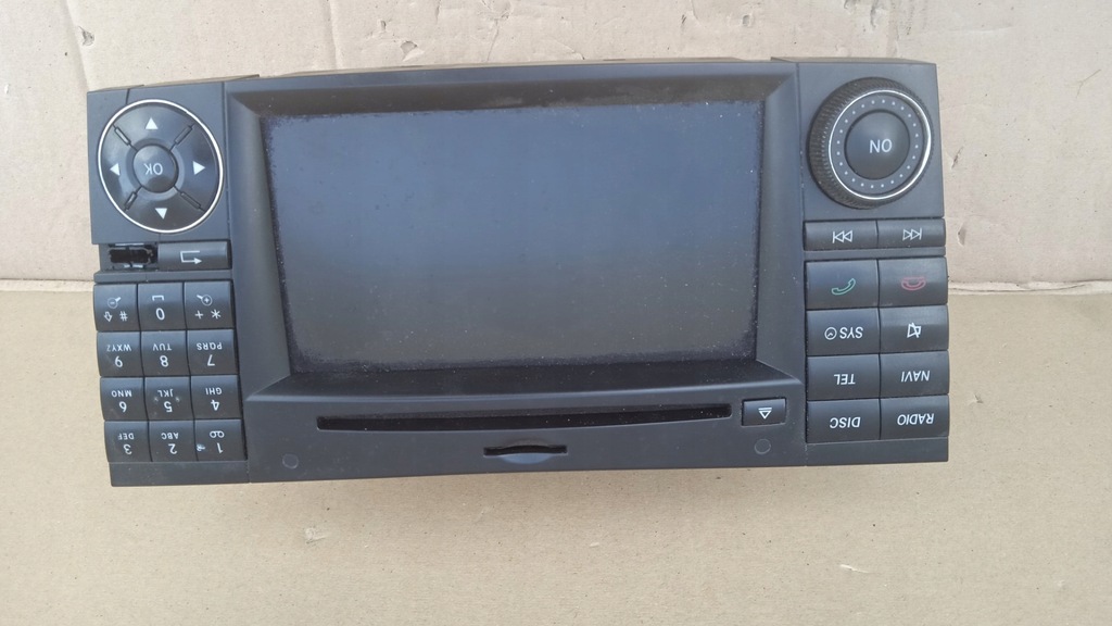 фото №1, Mercedes e klasa w211 радіо навігація comand bd0880 q5