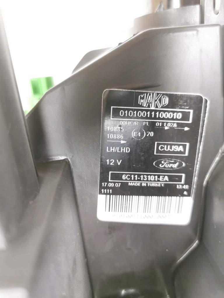 фото №8, Лампа левый перед ford transit 2006- оригинальный номер 1486100