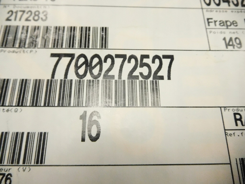 фото №11, Радиатор wody renault 19 i ii trafic 7700272527