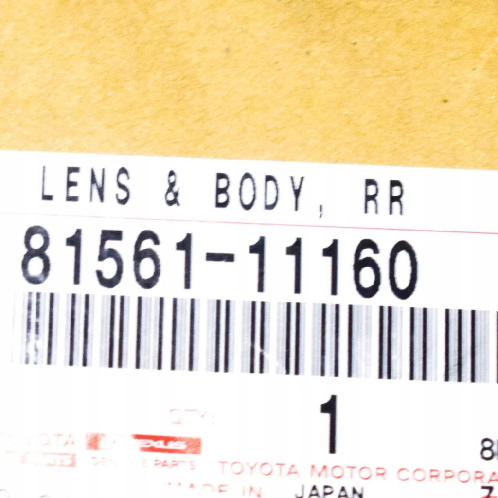 фото №7, Lexus lc z100 лампа задняя левая комбинированная 8156111160 оригинальная