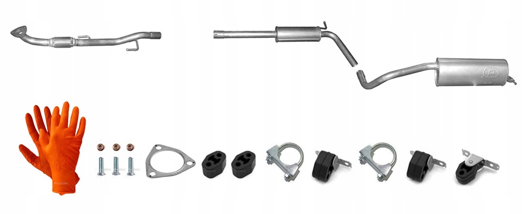 фото №1, Vw polo 1.4 od 2009r. хэтчбек система выпускной