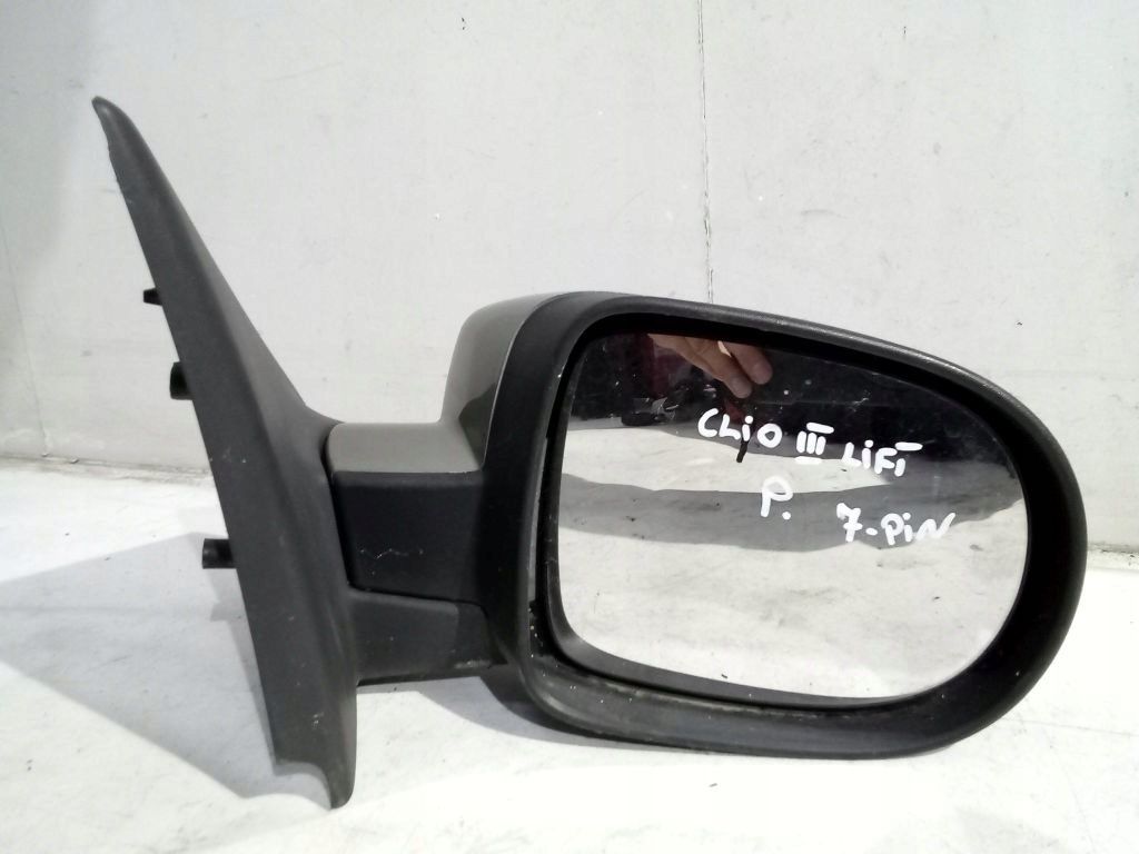 фото №6, Renault clio iii lift дзеркало праве elektr 7 pin