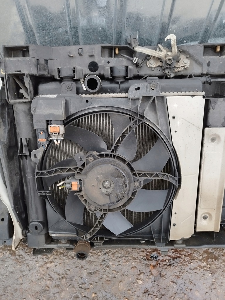 фото №13, Pas передний балка радиатор вентилятор citroen ds3 c3 ii 1,6 b 9677952180