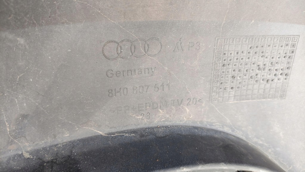 фото №10, Audi a4 b6 b7 cabrio бампер задній задня 8h0807511