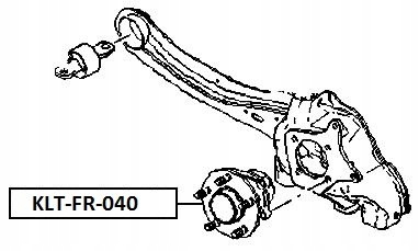 фото №4, Ступиця колеса задня ford focus ii 2 volvo c30 s40 v50