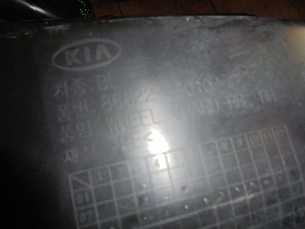 фото №6, Kia sorento 3.5 v6 04' подкрылок правый задняя