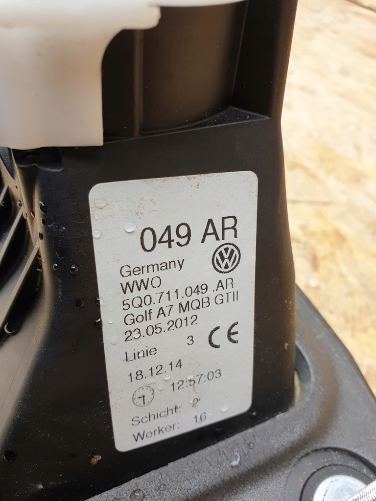 фото №10, Golf vii домкрат перемикання передач троси 5q0711049ar