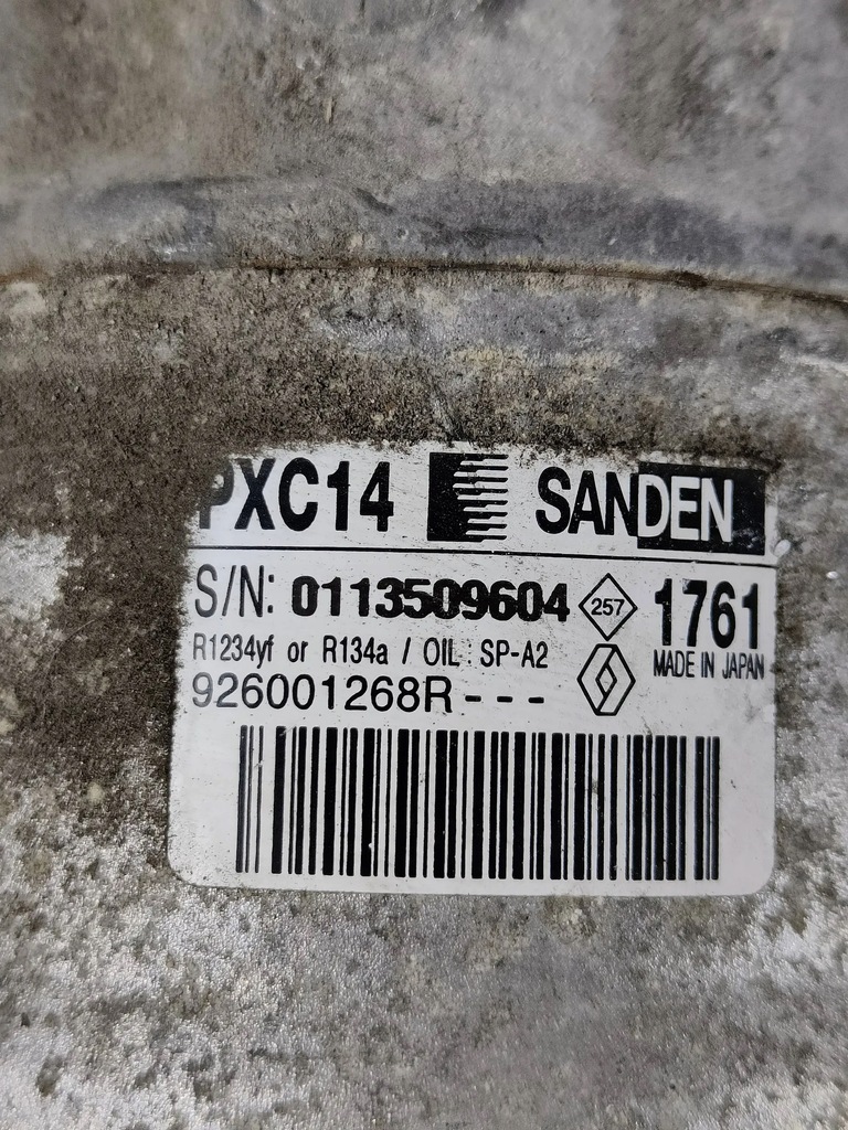 фото №5, Renault megane iv scenic iv 1.2 tce компресор кондиціонера