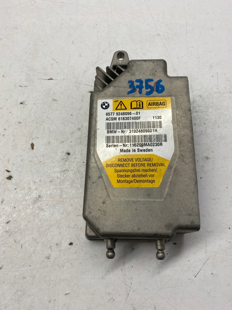 фото №1, Bmw 5 f10 f11 модуль датчик подушка безопасности 9248096
