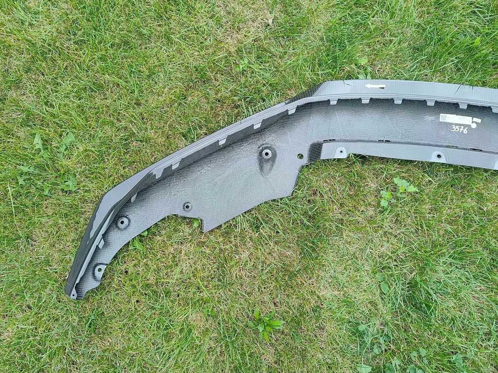 фото №14, Audi r8 4s lift накладка бампера перед nowa оригінал карбон 3576