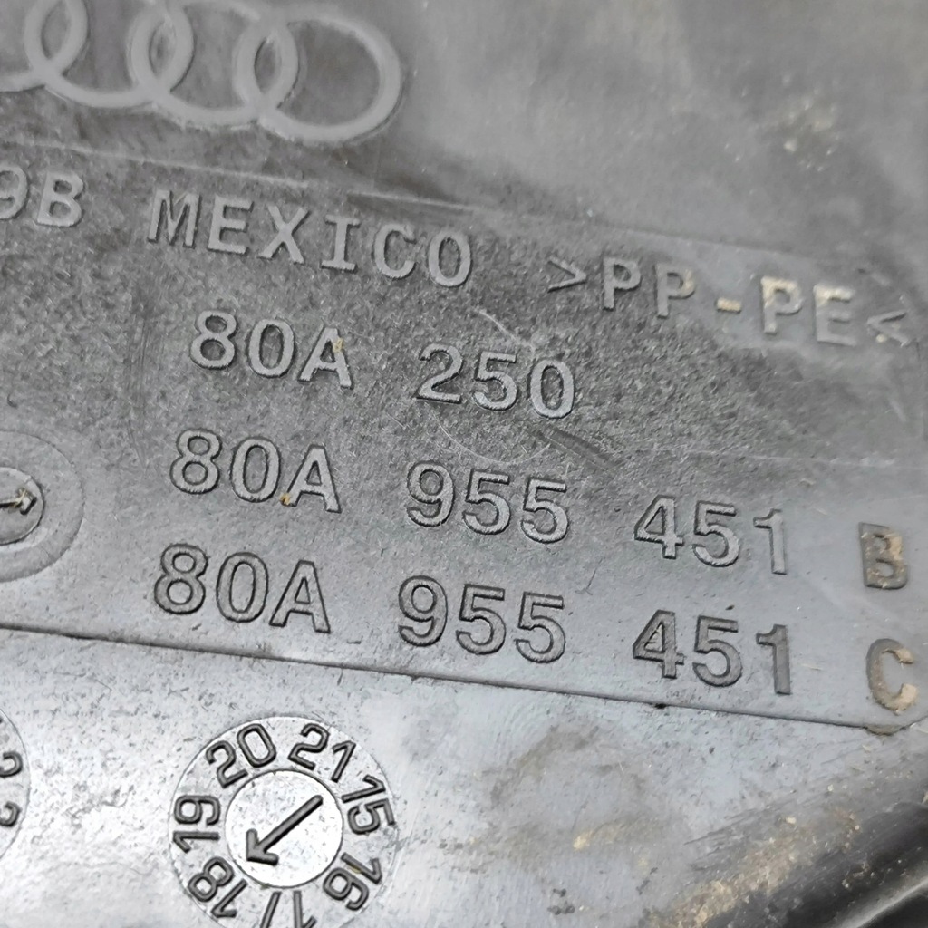 фото №6, Audi q5 sq5 2018 бак жидкость do омывателя стекло передней / лобовое