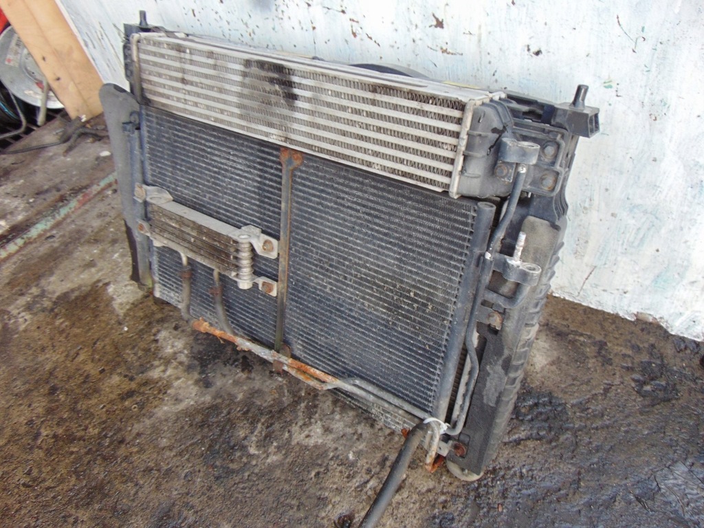 фото №12, Комплект радіатор вентилятор antara 2.0 d автоматична коробка передач