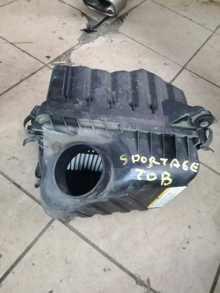 фото №1, Kia sportage ii 2004 - 2010 rok 2.0b корпус фильтра воздуха