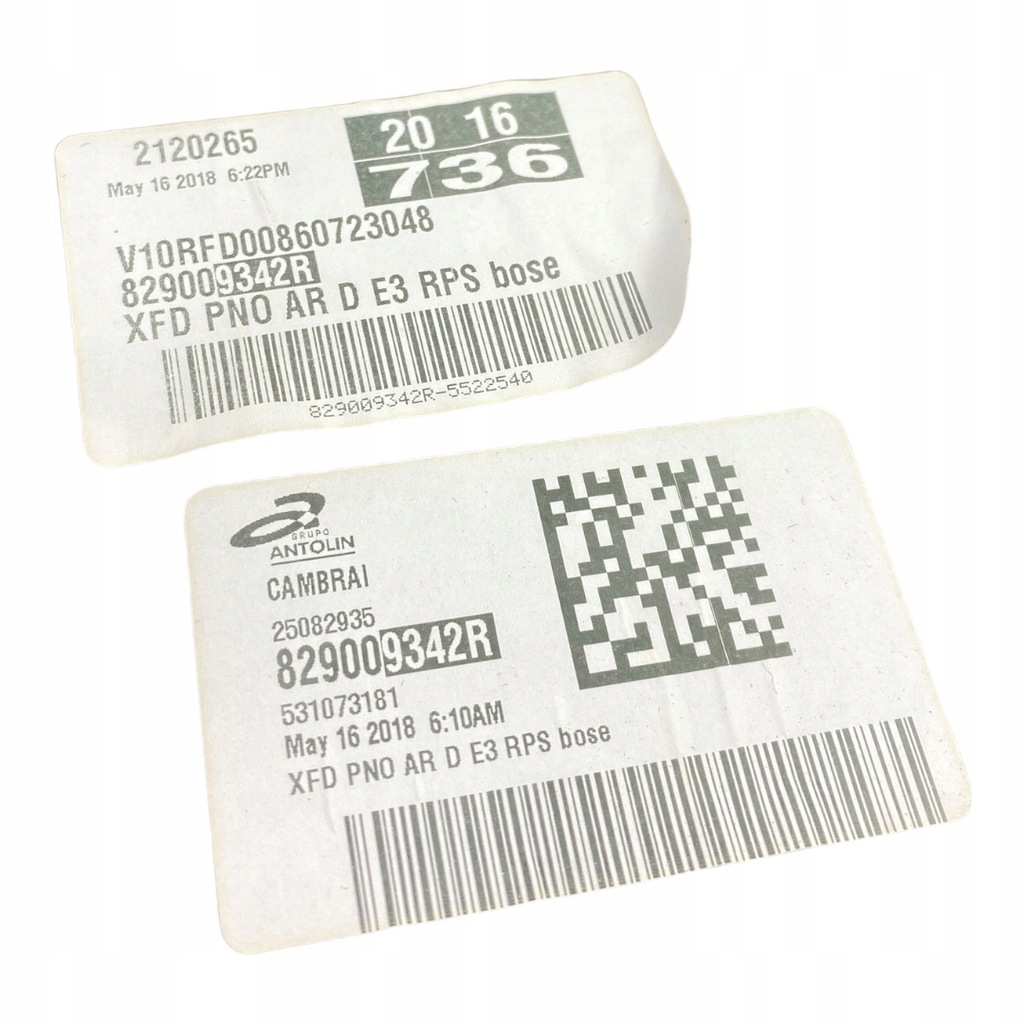 фото №9, Обшивка двері правий задня renault talisman kombi