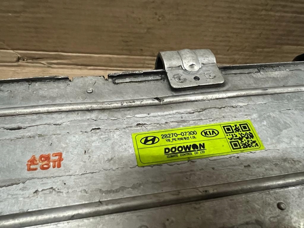 фото №7, Интеркулер радиатор воздуха kia stonic_28270-07300_rio oryg