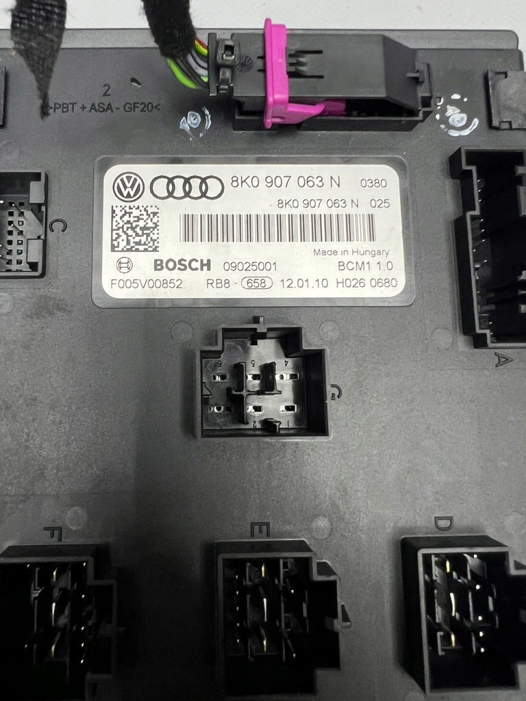 фото №14, Бортовой компьютер блок управления набор стартовый do запуск audi q5 8r 2.0 tfsi комплект