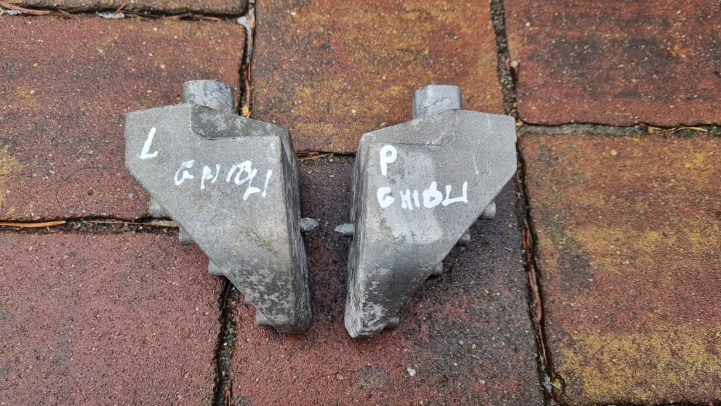 фото №1, Кронштейн радиатора 2szt maserati ghibli 3.0d