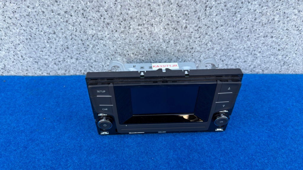 Купити Оригінальні радіо заводський vw golf 7 vii 5g0035886 ka33/71jr