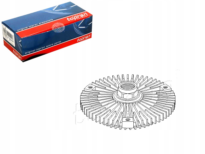 фото №1, Віскозна муфта зчеплення в'язкісна [topran]