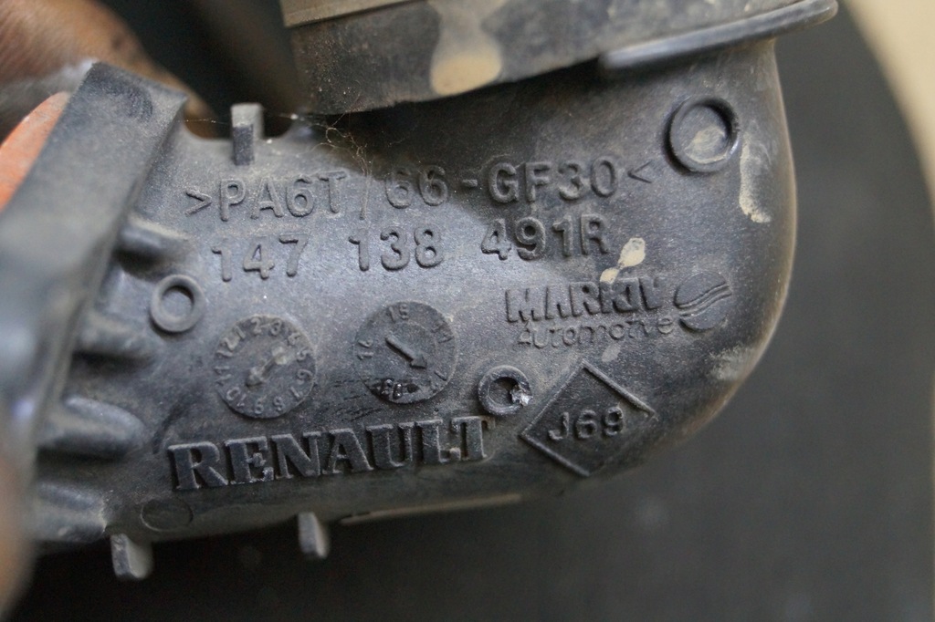 фото №10, Труба воздухозаборник wąż renault 1.5 dci 165764902r