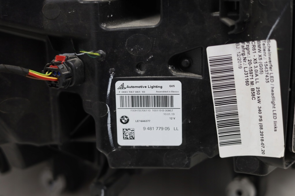 Фара левая правый  перед передняя bmw x5 x6 g05 g06 led 9481780 9481779 с Разборки