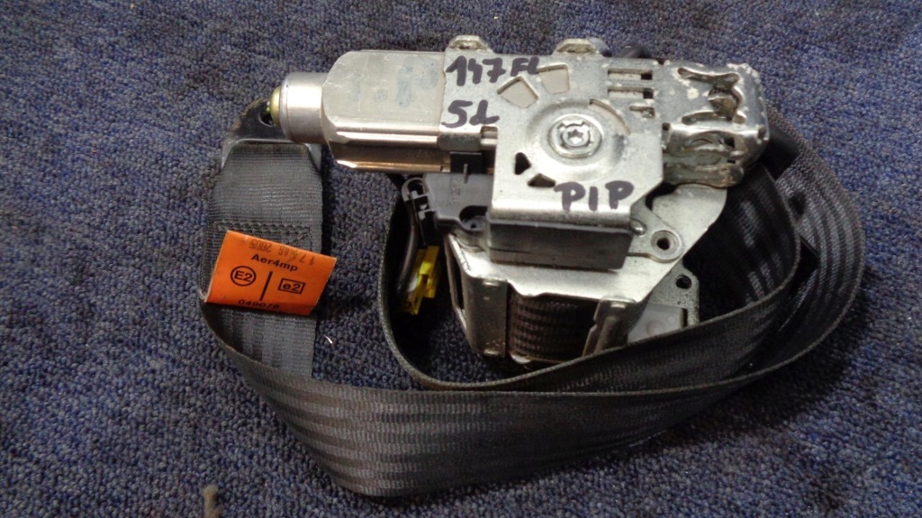 Купить Ремень безопасности alfa romeo 147 5d 2000-2010r. правый передний чёрный