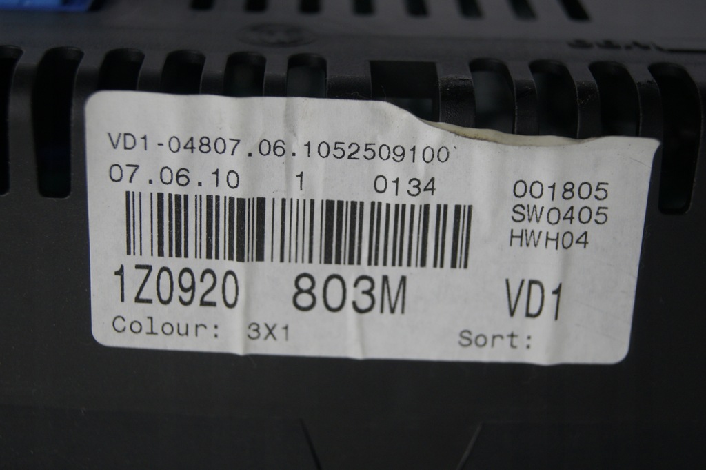 фото №9, Octavia ii lift 1.6 tdi лічильник прилади