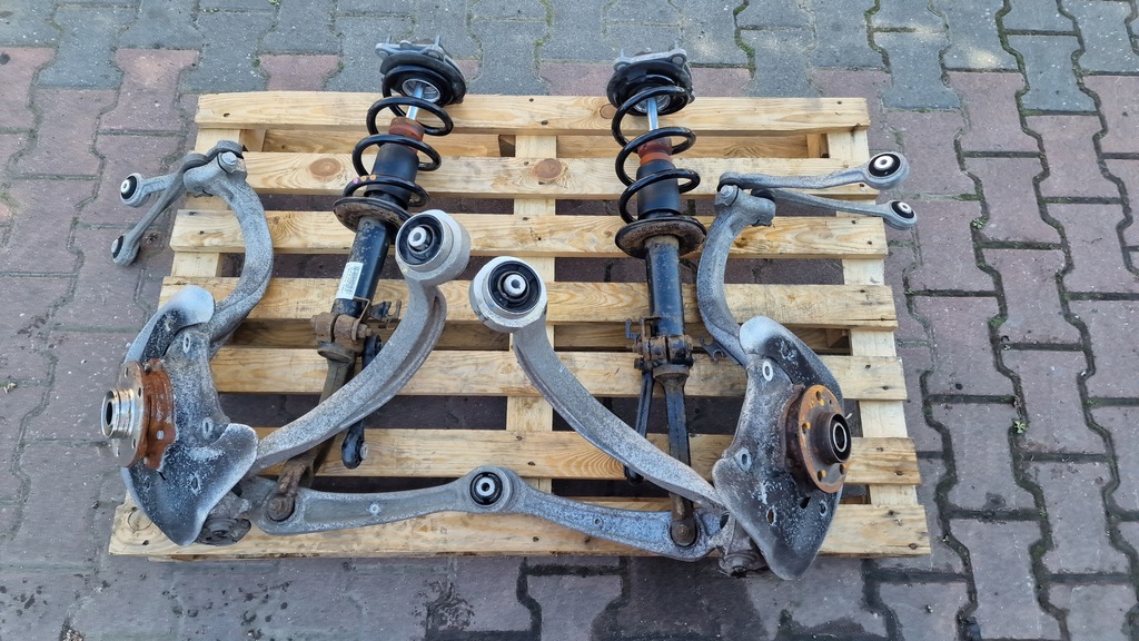 фото №4, Поворотний кулак права правий перед mcperson важелі амортизатор audi a6 c7 2.0 tdi