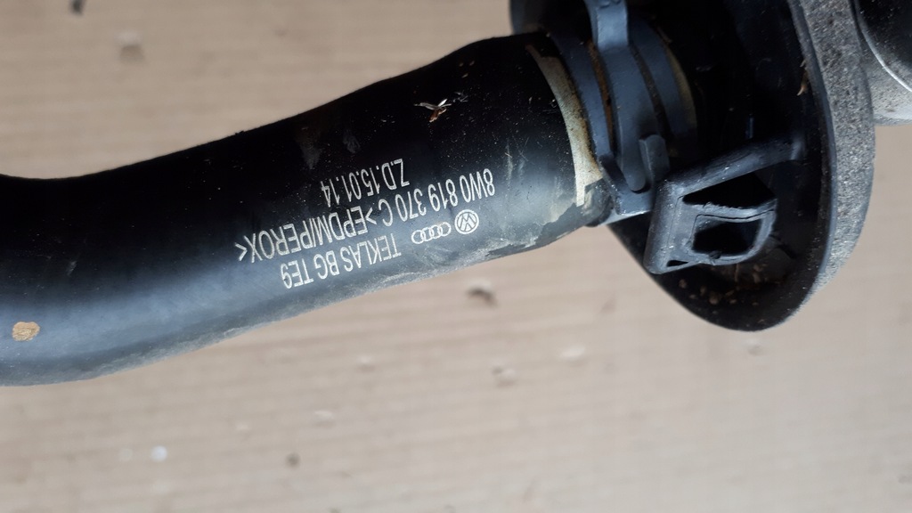 фото №8, A5 8w шланг трубка wody 2.0 tfsi 8w1819350b a4 b9