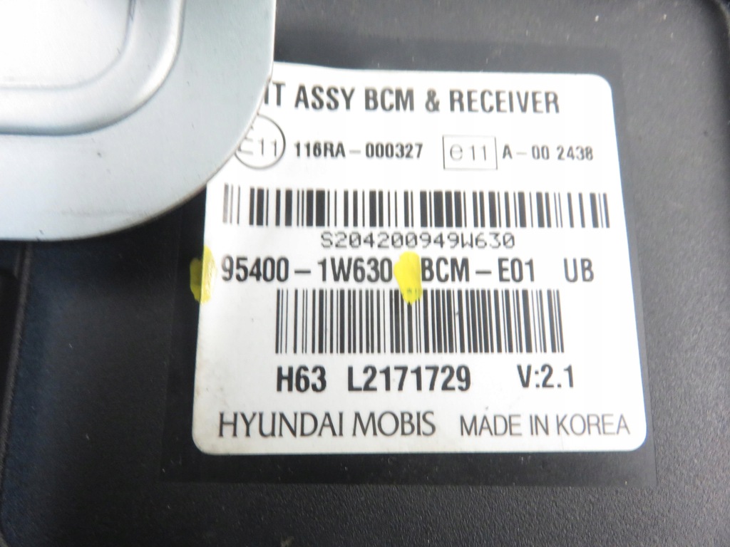 фото №5, Модуль комфорта kia rio iii 954001w630