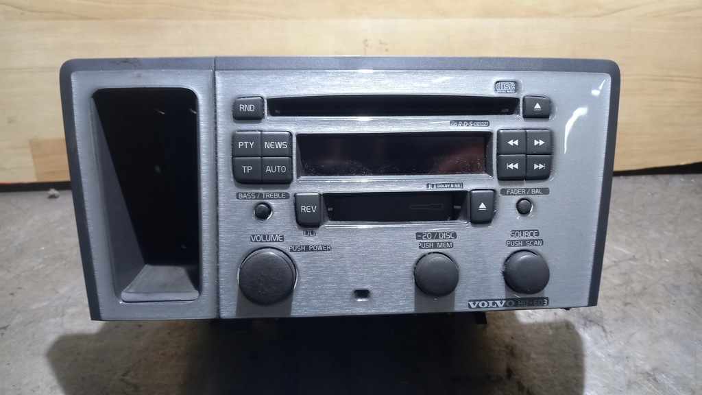 фото №1, Радио hu-603 volvo s60 70 ii 00-04r