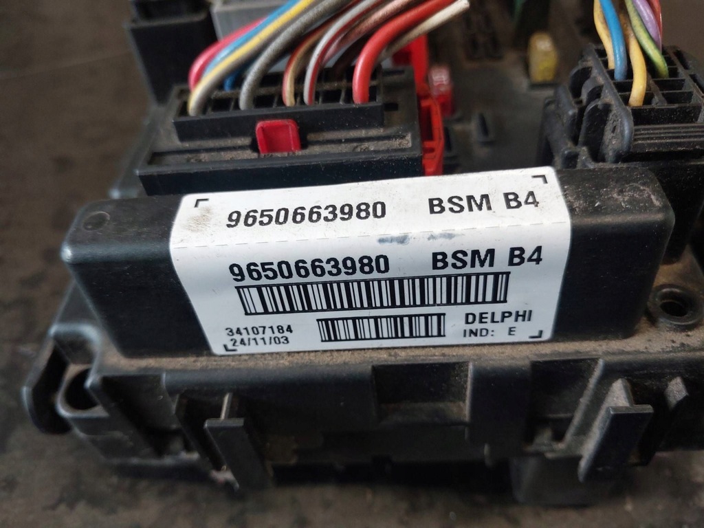 фото №6, Модуль / блок керування комфорту peugeot 9650663980