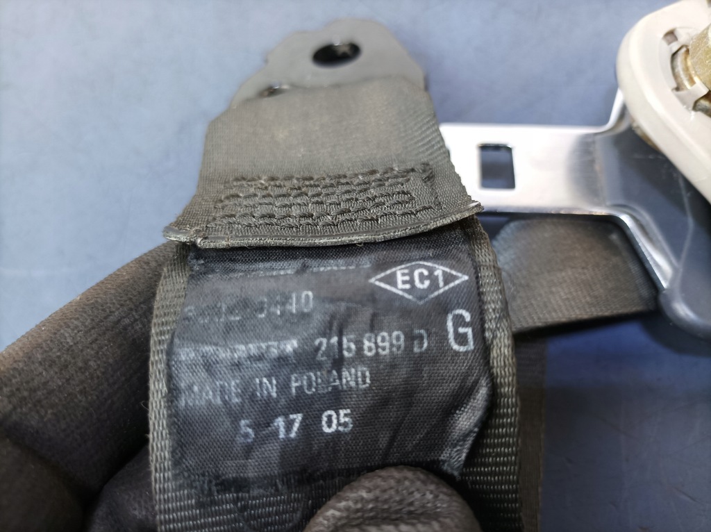 фото №4, Renault modus i pas безопасности задняя левый