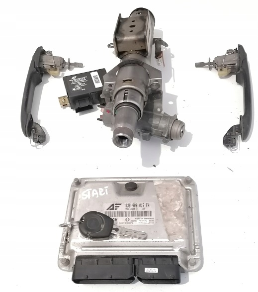 фото №1, Ford galaxy бортовой компьютер набор запуск 1,9 038906019fa