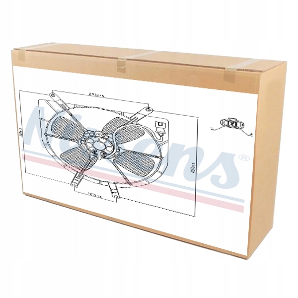 фото №1, Вентилятор радиатора do honda crx iii 1.6 esi vti